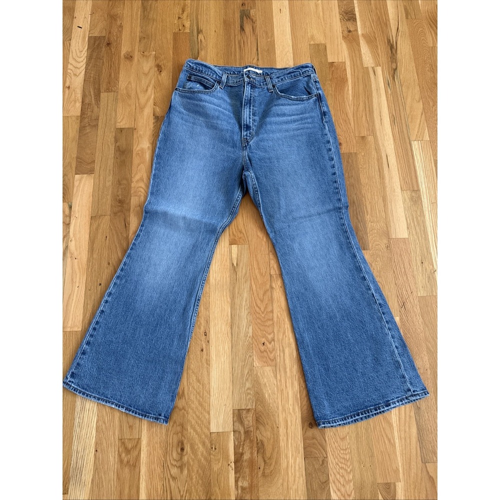 Levi's Premium 70s High Flare Jeans Women's W33 L30 High Rise Retro Denim